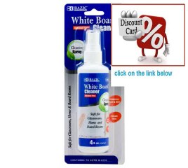Best Deals BAZIC 4 Ounce White Board Cleaner Case of 12 (6002-12) Review