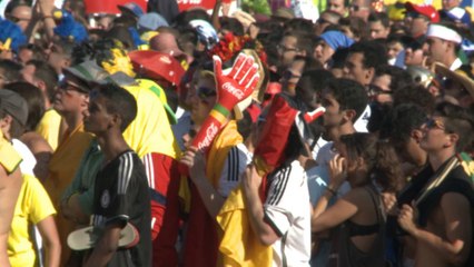 Niemieccy kibice opanowali Copacabanę