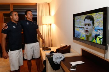 Brésil-Colombie avec Lucas et Marquinhos !