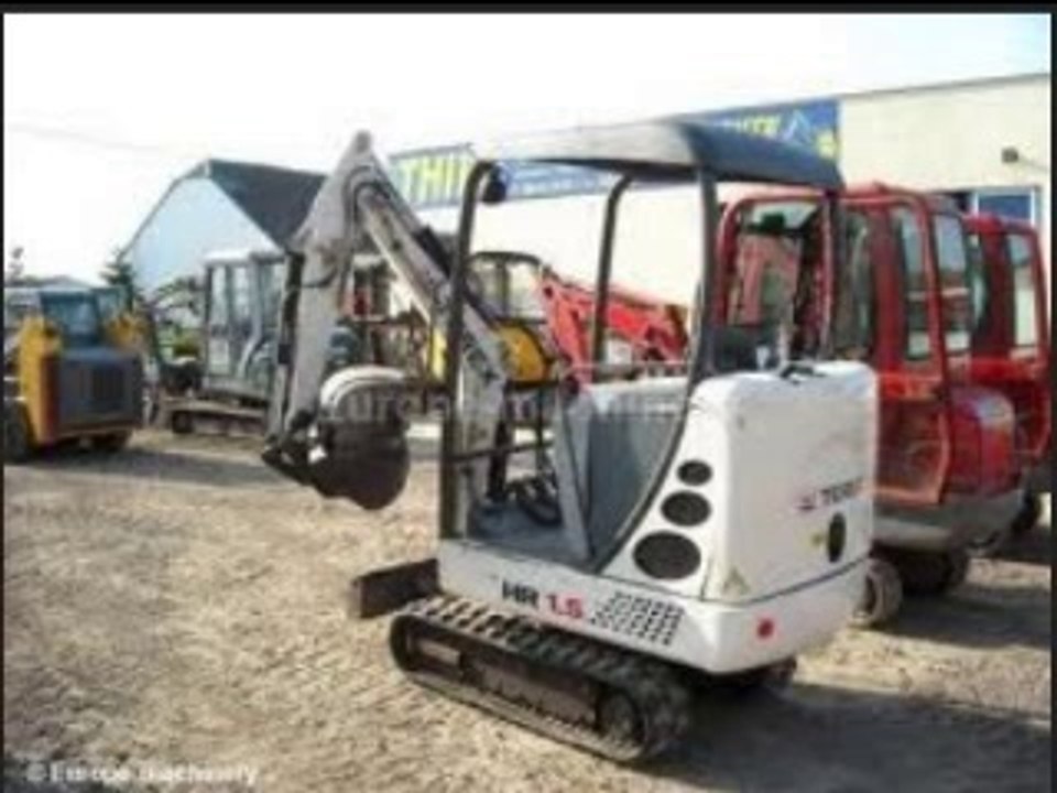 Terex HR 1.6 HR1.6 Mini Excavator Service Repair Workshop Manual DOWNLOAD