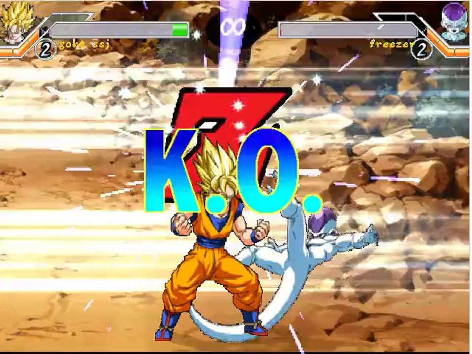 goku vs freezer dbz fighter