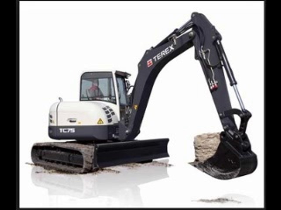 Terex TC 75 TC75 Compact Crawler Excavator Service Repair Workshop Manual