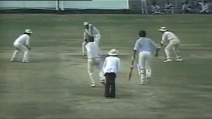 Maninda Singh, LBW bowled Greg Matthews, Historic Delivery