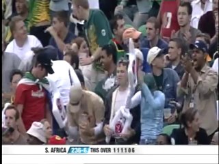 Shaun Pollock, Magnificent straight 6 runs vs West Indies, 2