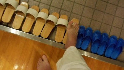 Tiny Slippers in Japan!