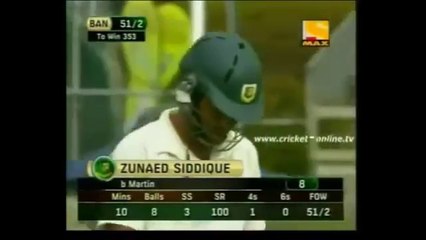Weirdest clean bowled ever in the history of cricket