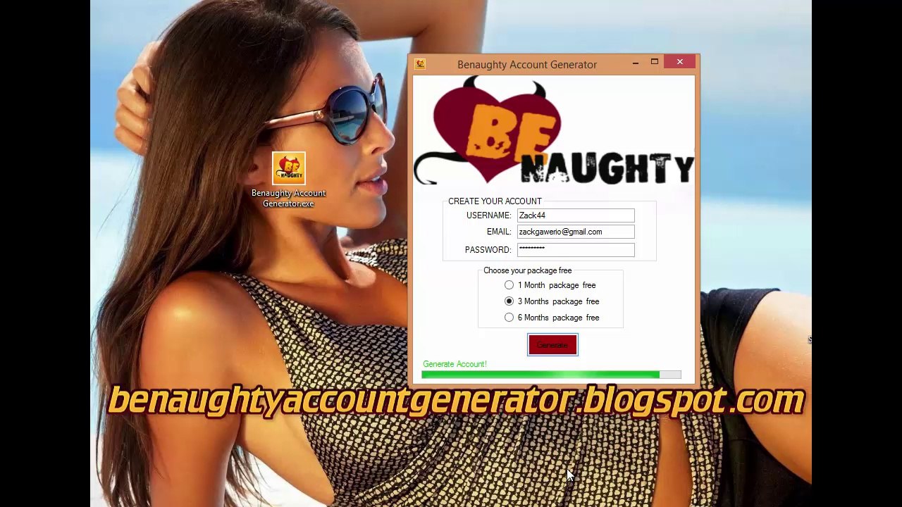 Benaughty Account Generator [Free Account]