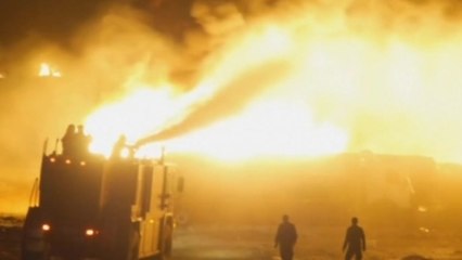 Taliban set oil tankers ablaze in Afghanistan