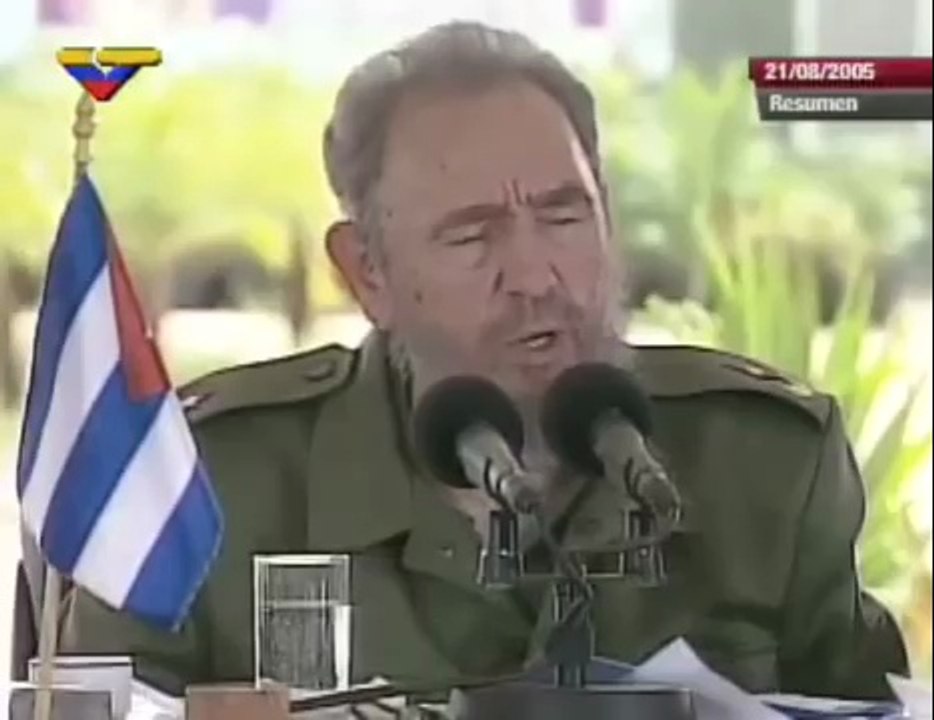 (Vídeo) En Aló Presidente 231 Chávez y Fidel firmaron Compromiso de Sandino