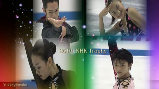 2010 NHK杯ダイジェスト◆テレ朝解説 村上・浅田・羽生・高橋選手