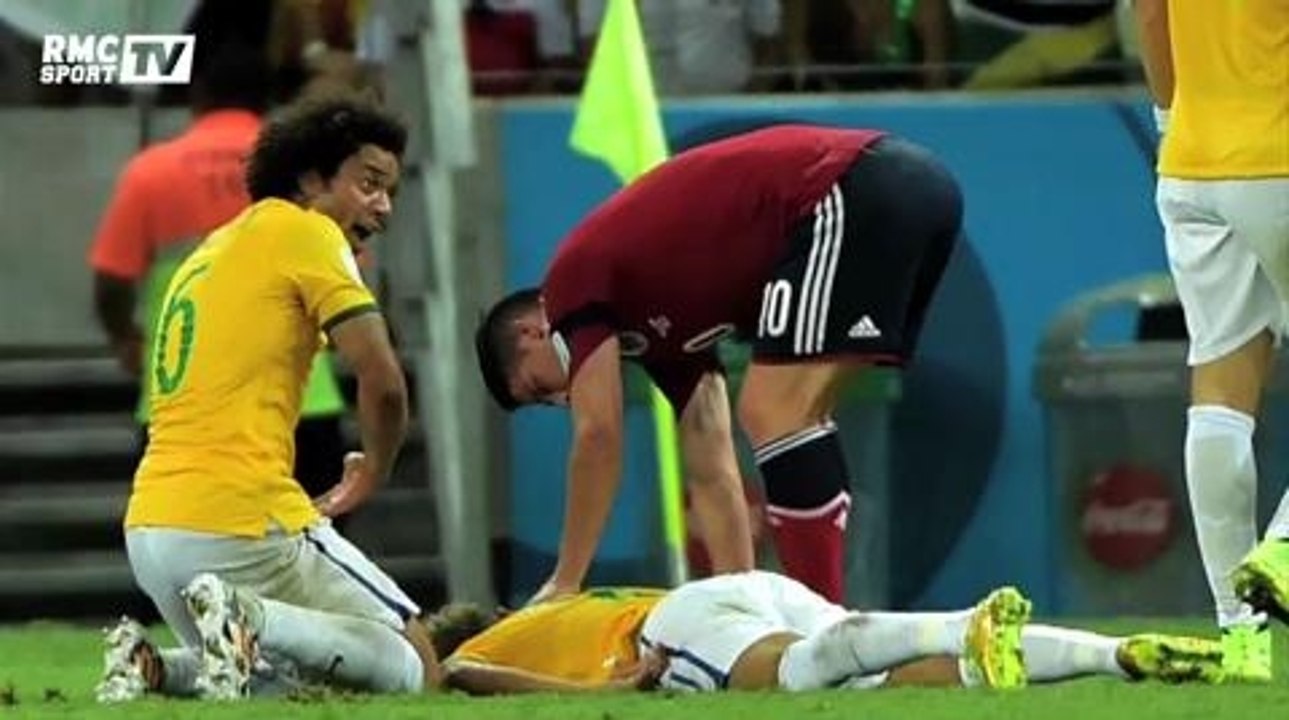 Football / Thiago Silva remonté après la blessure de Neymar - 05/07