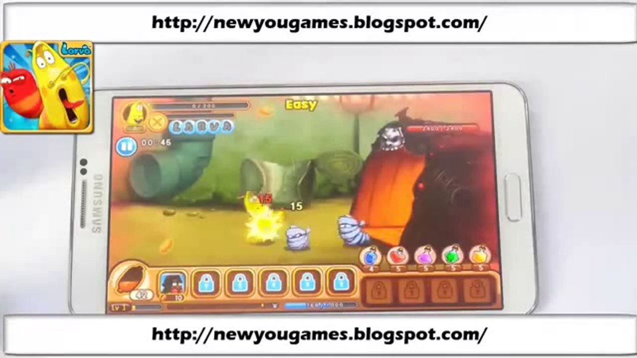 Larva Heroes Lavengers 2014 download free games cheat