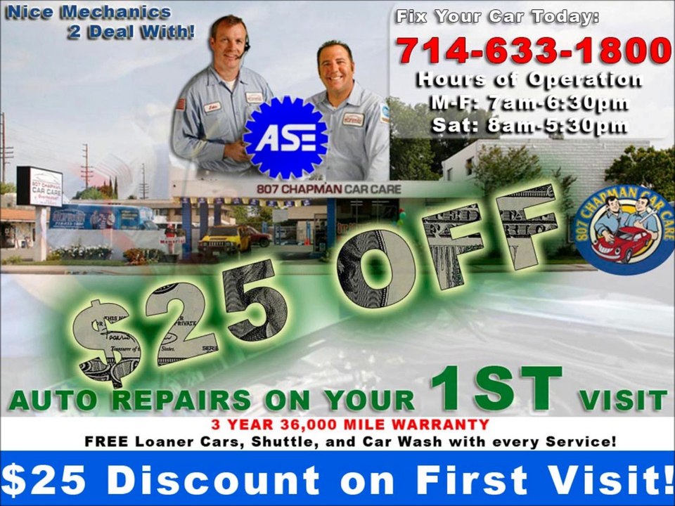 714-494-9700 Oil Change Automotive Orange