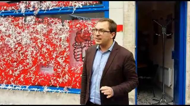 Manifestation des intermittents du spectacle à Bar-le-Duc