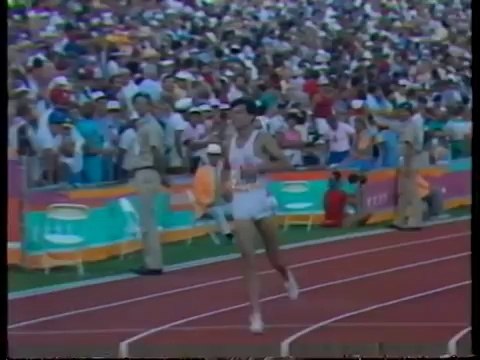 Olympic Games 1984 Los Angeles - Athletics 1500m Mens Final - Coe vs Ovett vs Cram