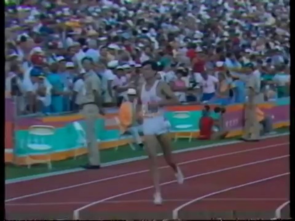 Olympic Games 1984 Los Angeles - Athletics 1500m Mens Final - Coe vs Ovett vs Cram