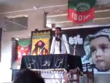 Zaker Syed Rizwan Ali majlis mola Hussain a.s Shumhari syedan