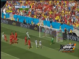 ملخص مباراة الأرجنتين 1 - 0 بلجيكا | تعليق رؤوف خليف