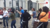 Hôpital de Garches : les musiciens soutiennent les grévistes de la faim