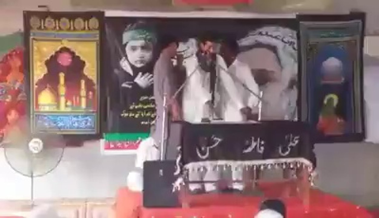 Zaker Syed Rizwan Ali 25 rajab qaseeda Mola Hussain