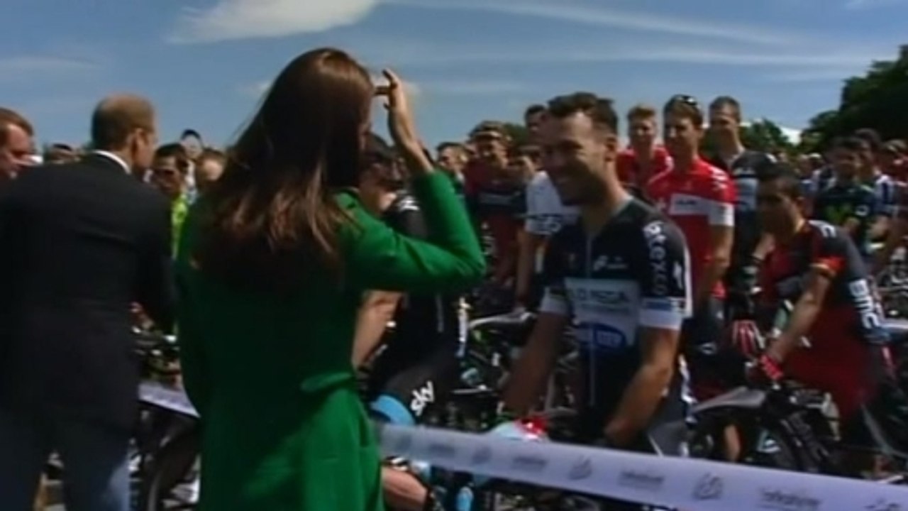 Briton's Royals help launch Tour de France