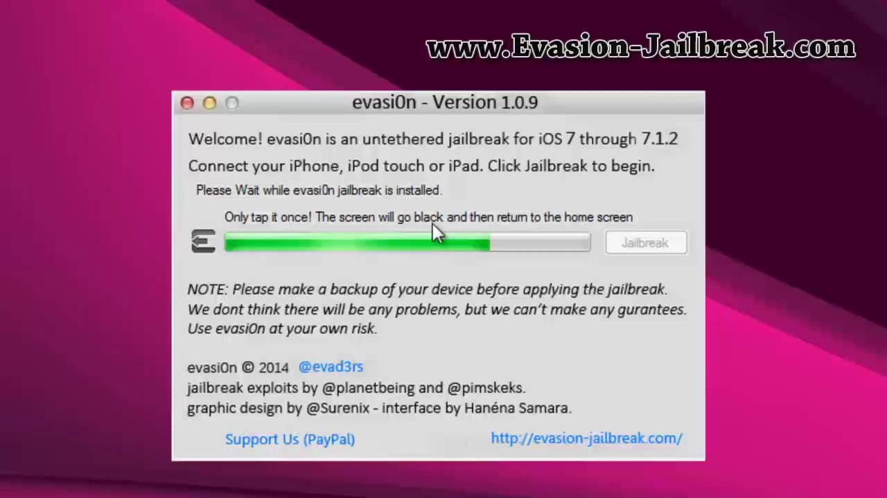 Dernières iOS 7.1.2 jailbreak untethered pour iPhone 4S , 5,5 s , 5c iPod Touch & iPad