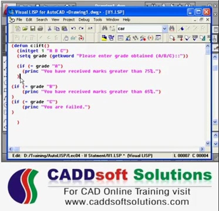 AutoLISP Programming Tutorial - 4B
