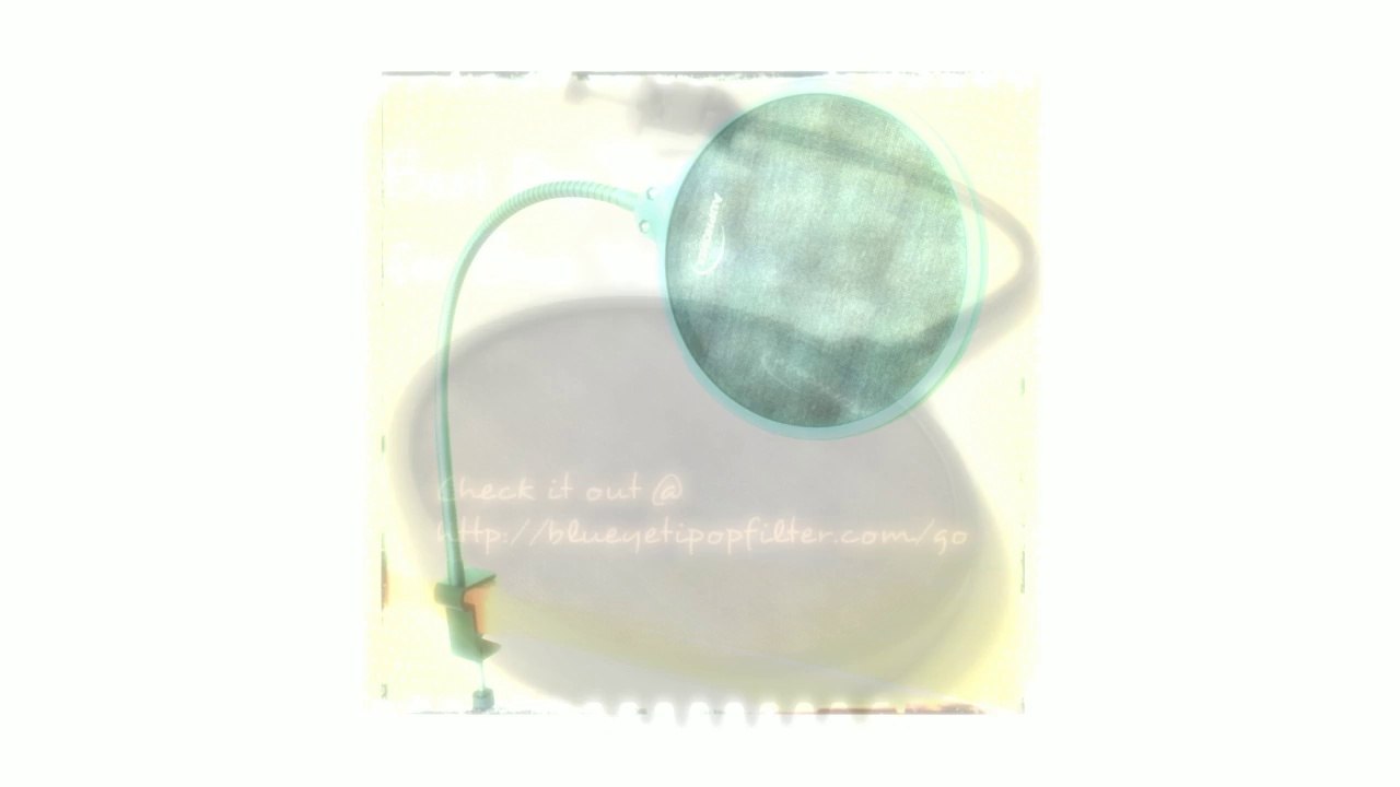 Reducing Pops with a Pop Filter