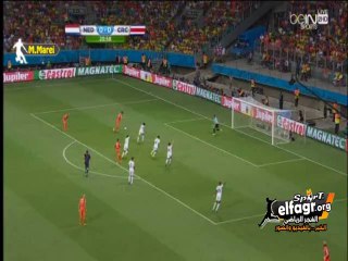 فرصة خطيرة لهولندا و حارس كوستاريكا يتألق | تعليق عصام الشوالي