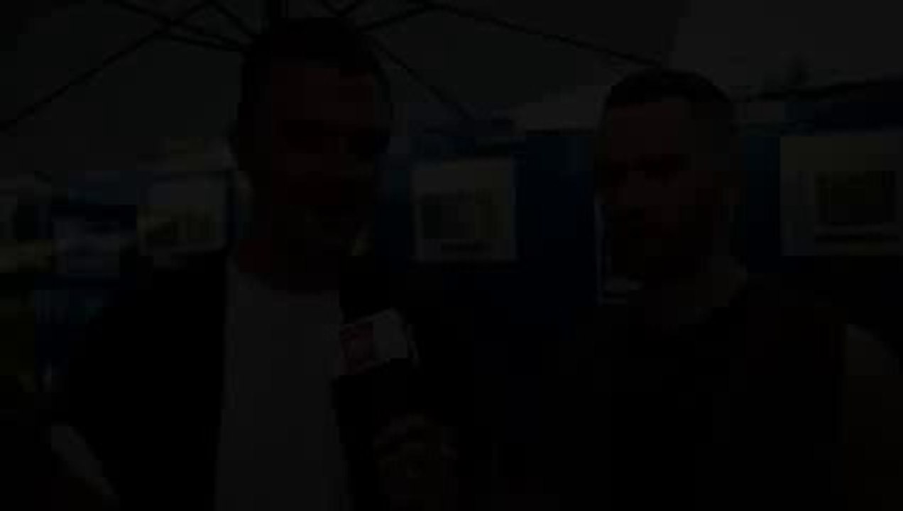 HURTS say hello from #VoltFestival