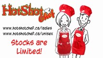 How To Buy the Picture Perfect Chef Apron And Hat Set - Dress to Impress! Wear This HotShot Chef Red Apron and Hat Set to Showcase Your Cooking Skills in a Expert Yet Fun Amusing Way. WOW Your Friends, Family and Dinner Guests!