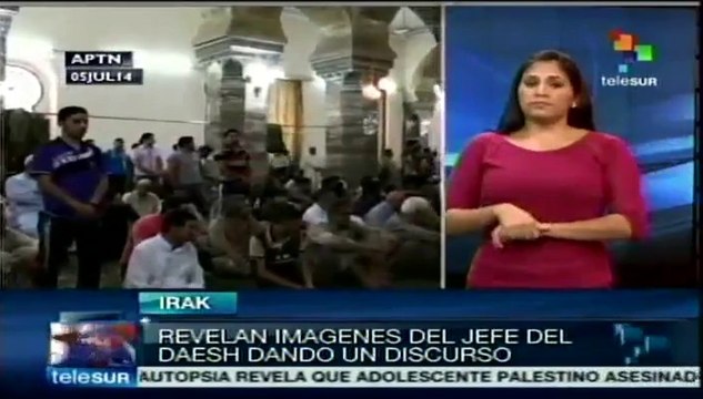 Ahora también dice discursos el líder de los mercenarios del DAESH