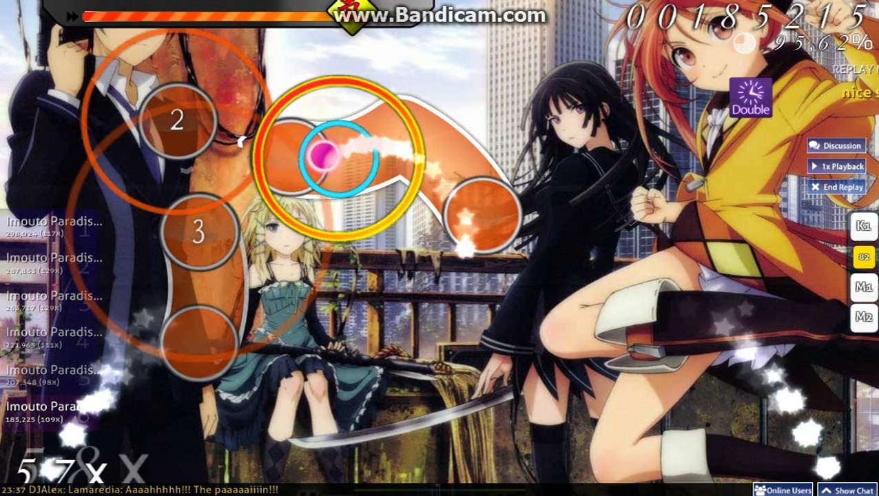 I'm noob in Osu! But I'm happy :3