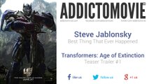 Transformers: Age of Extinction - Teaser Trailer #1 Music (Steve Jablonsky - Best Thing That Ever Happened)