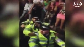 Police Hold Dance Off During Notting Hill Carnival