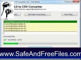 Download Birdie XLS to CSV Converter 2.0 Product Code Generator Free