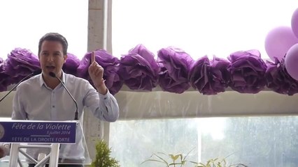 Fête de la Violette 2014 - discours de Guillaume Peltier (00153.MTS)