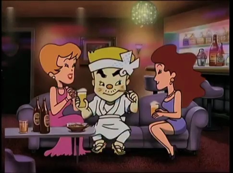 1993年　日清出前一丁　出前坊や　母ちゃん内職　父ちゃん飲み屋