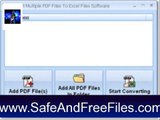 Download Convert Multiple PDF Files To Excel Files Software 7.0 Activation Key Generator Free