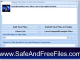 Download Convert Multiple Text Files To PDF Files Software 7.0 Activation Key Generator Free