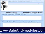 Download Create Multiple Files From List (Text File) Software 7.0 Product Code Generator Free
