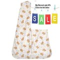 Best Price HALO SleepSack Wearable Blanket in Fleece - Teddy Bear Print (Medium) (Medium, White with brown teddy bears) Review