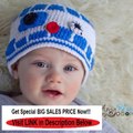 Cheap Deals Milk protein cotton yarn handmade baby R2D2 hat - fits 0-3 month baby Review