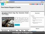 Télécharger Serial Keys Watch Dogs Keygen pour la production