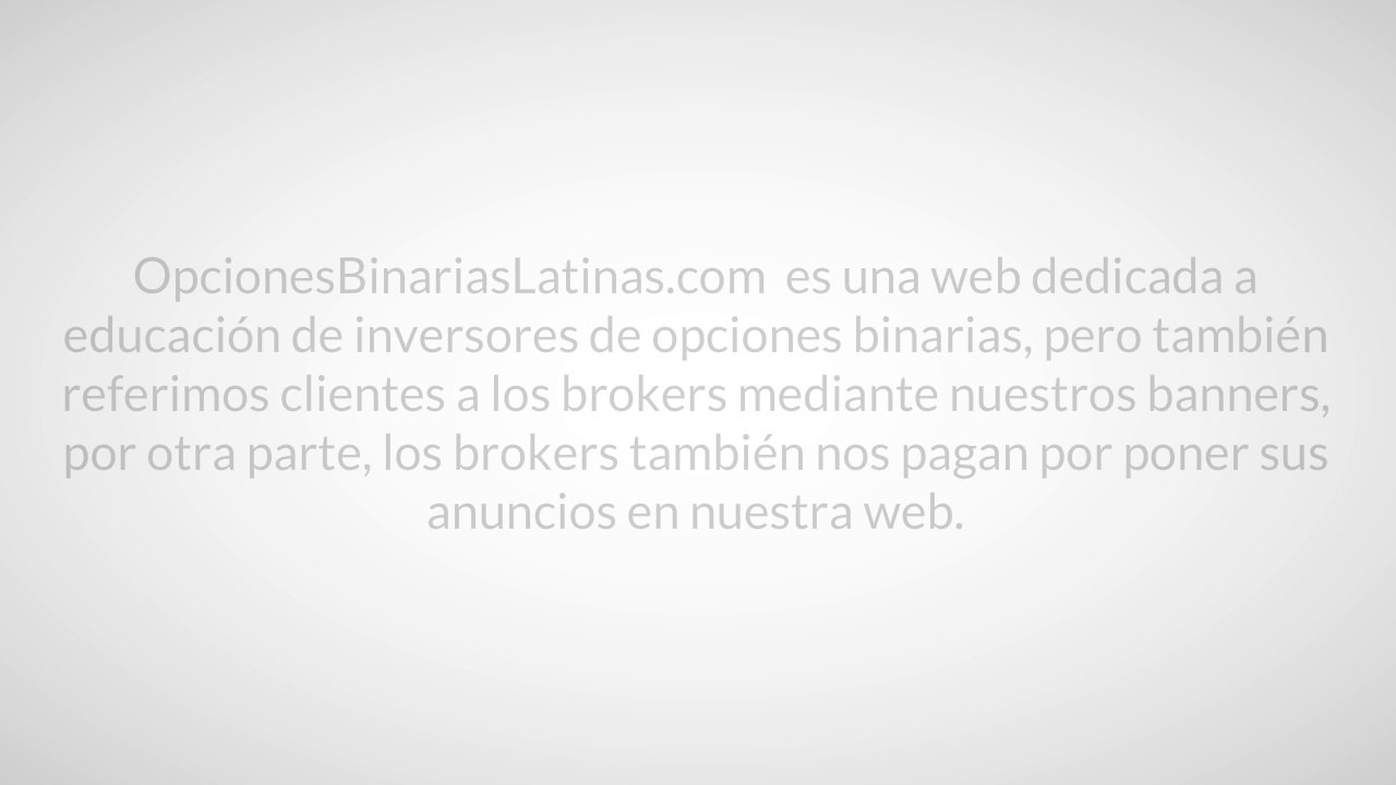 Opciones Binarias | Dinero Gratis