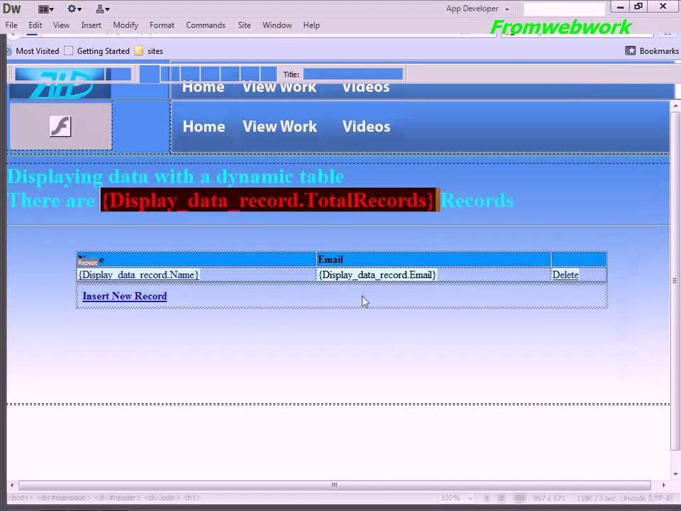 PHP MySQL step 11 Displaying the total number of records
