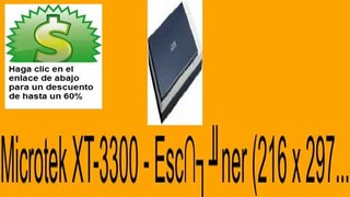 Vender en Microtek XT-3300 - Esc�ner (216 x 297... Opiniones