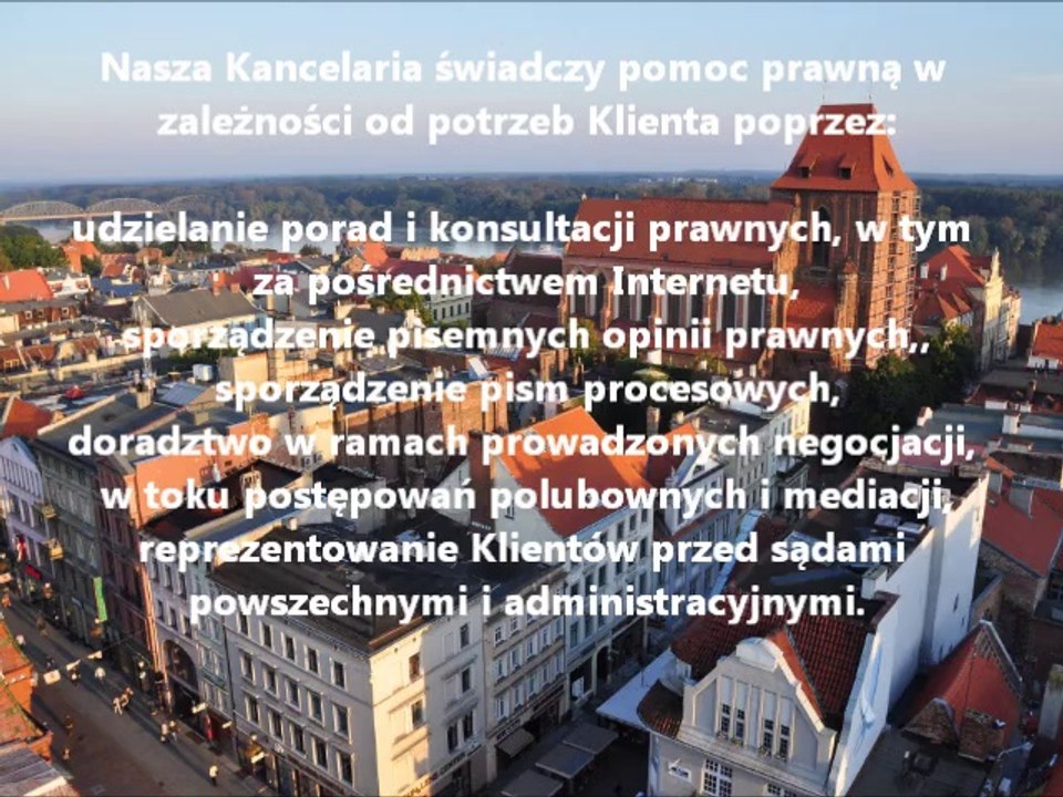 Adwokat Toruń Jakub Kamiński. Kancelaria prawna
