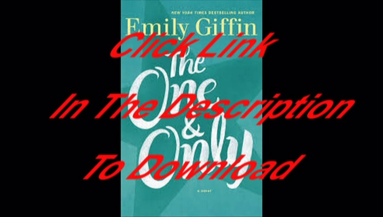 The One & Only: A Novel ( ebooks free download )