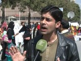 International Women’s Day protest T.V. report on-aired by Such T.V. including my interview regarding Kohistan Video Case